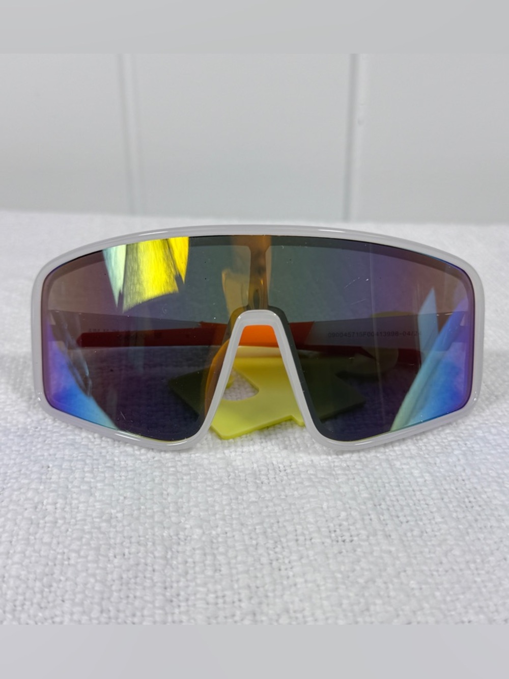 NEW All In Motion Rubberized Plastic Shield Sunglasses